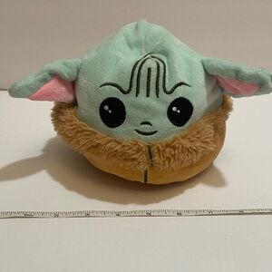 Baby Yoda flip / reversible happy vs sad Plush Toy